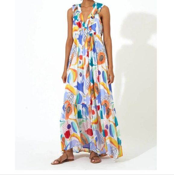 Oliphant Dresses & Skirts - Oliphant Multicolor Maxi Dress